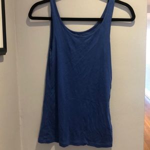 A new day blue tank